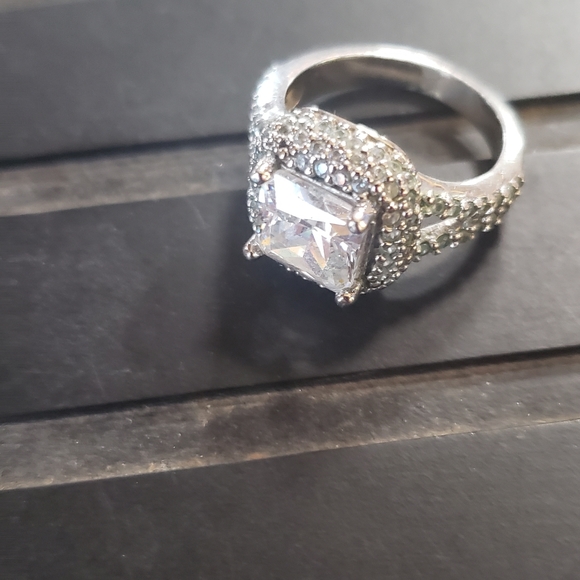 Necklace gold cz cz ring - Picture 2 of 2